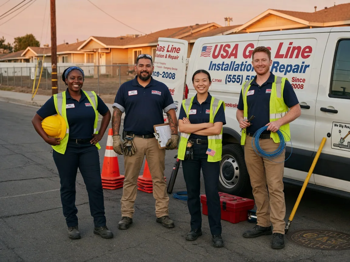 Gas Line Installation company in Ogden, IL